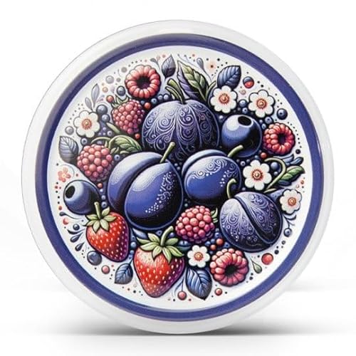 Pullmer Deckel für gläser 82 mm, Schraubdeckel, Twist-Off-Deckel (Sommerobst, 20 Stück) Pullmer Deckel für gläser 82 mm, Schraubdeckel, Twist-Off-Deckel (Sommerobst, 20 Stück)