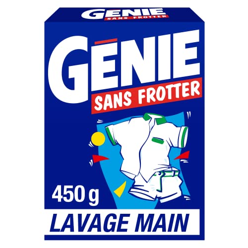GENIE Sans Frotter Lessive Poudre à la Main 450 g