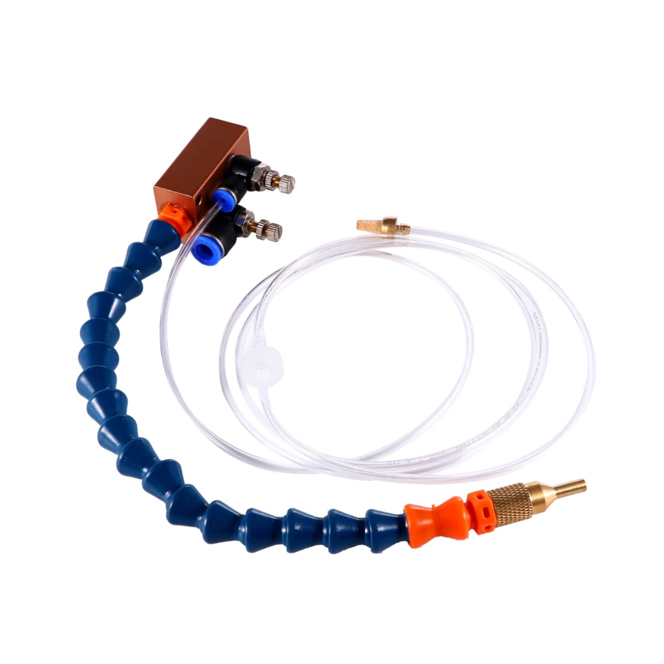 Housoutil Cnc Lathe Milling Nozzle Sprayer Water Spray Nozzle for Lubrication System Random Color