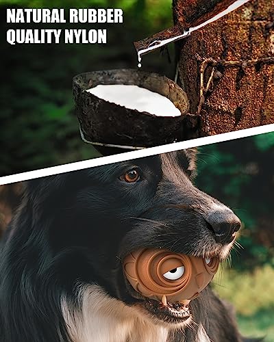 Giggle Ball for Dogs Owl Dog Toys for Aggressive Chewers Medium Large Dogs Fun Gift for Dog Natural Rubber Herding Ball for Dogs Cute Owl Hoot Brown New Giggle Ball for Dogs Owl Dog Toys for Aggressive Chewers Medium Large Dogs Fun Gift for Dog Natural Rubber Herding Ball for Dogs Cute Owl Hoot Brown New