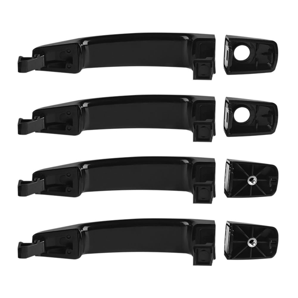 Mhtgd 1Set Abs Exterior Door Handle Left Right Outside 4 Pcs Car Bowl For Saturn For Vue For For Aveo For Captiva