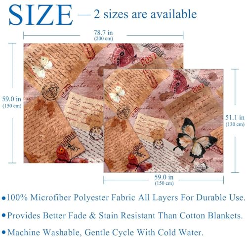Couverture douce et confortable en microfibre de qualité supérieure 150x200 cm