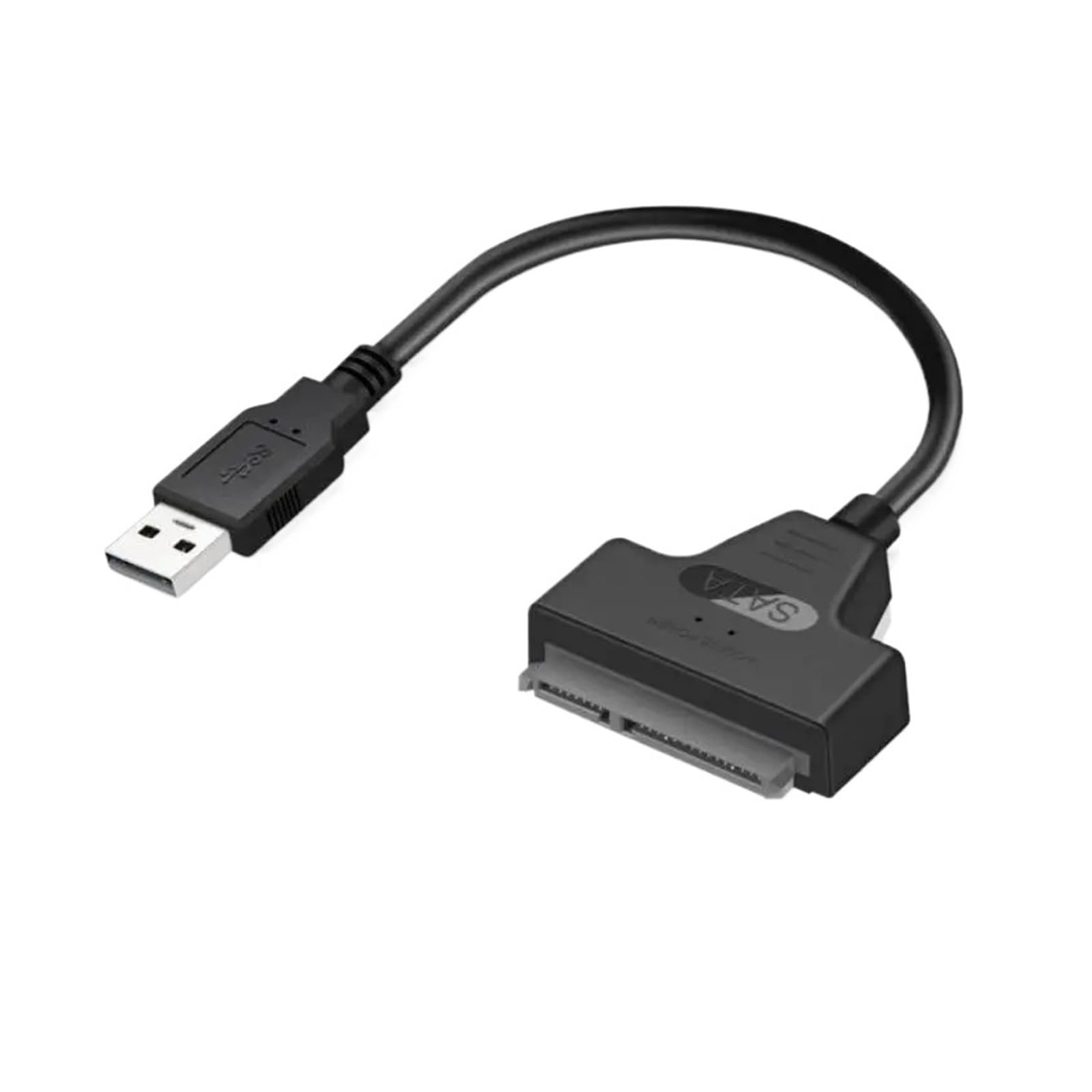 Cavo USB SATA ad alta velocità Lettore di hard disk esterno 2.5 HDD SSD Adattatore per disco rigido 20 cm/32 cm USB 3.0/2.0 per opzionale (20 cm USB 2.0 grigio)