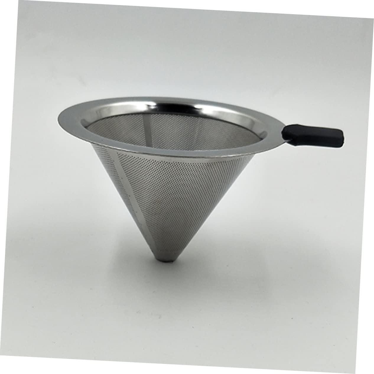 Filtros for cafeteras Colador de Café reutilizable Café de una sola taza Suministros for hacer café Café sin papel Café Embudo de doble capa Metal