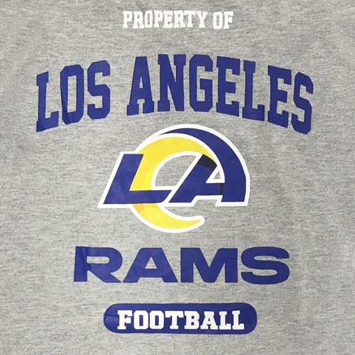 Image of NFL Los Angeles Rams Dog T-shirt X-Large. - Licensed Shirt for Pets Team Colored with Team Logos- Premium Stretchable Materials for the comfort of your Dog & Cat