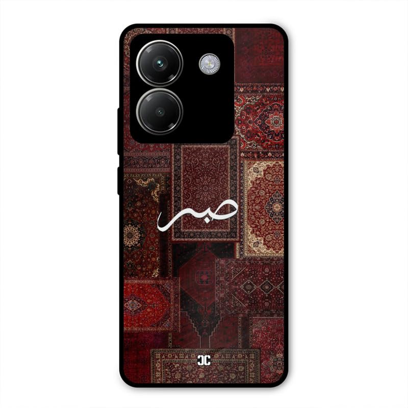 Image of PrintShield Sabr Back Cover for Poco M7 Pro, Shockproof Printed Phone Case with Soft TPU Sides & Anti-Slip Grip