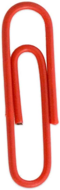 JAM PAPER Office Clip Assortment - Red - (1) Binder Clips (1) Round Paper Cloops and (2) Paper Clips (Regular & Jumbo) - 4/Pack