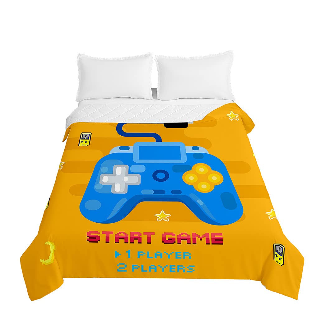 Housse de Couette Game Player Lavable pour Rénover un Lit sans Changer de Couette