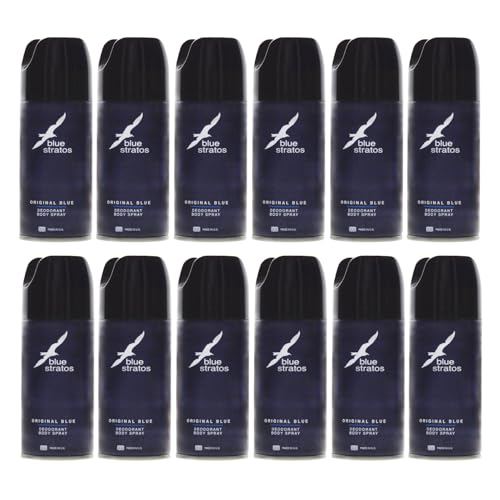 Blue Stratos Deodorant Body Spray