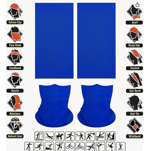 Image of Neck Gaiter Masks Tube Scarf,Seamless Bandanas Buffs Gators,Ourdoor Face Mask Face Covering Multi Headwear