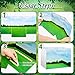 AmazingSpark 6 Pcs Jungle Style Diorama Box and Fake Grass Decor, Rainforest Diorama Project Supplies Set, Cardboard Display Case Kit & Artificial Grass with Double Sided Tapes for DIY Crafts Toys