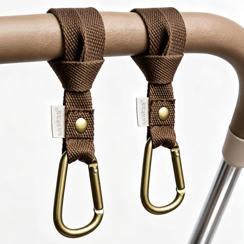 haakaa Baby Stroller Hooks for Bags丨Universal Stroller Strap...