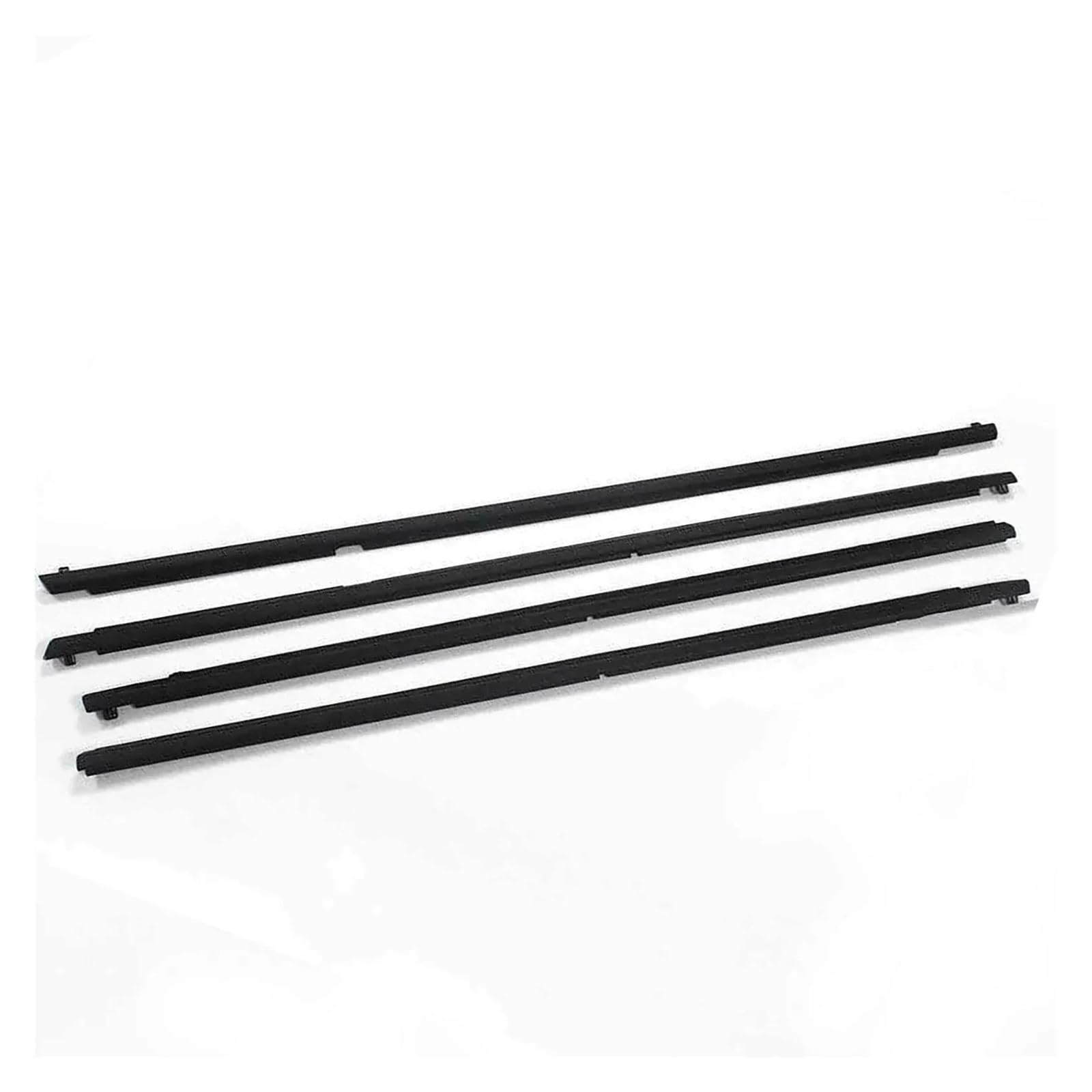 Diqxlgs One Color 4Pcs Car Weatherstrips Waterproof Window Glass Sealing Strip For Mazda3 Bk Seires Sedan 2004-2009