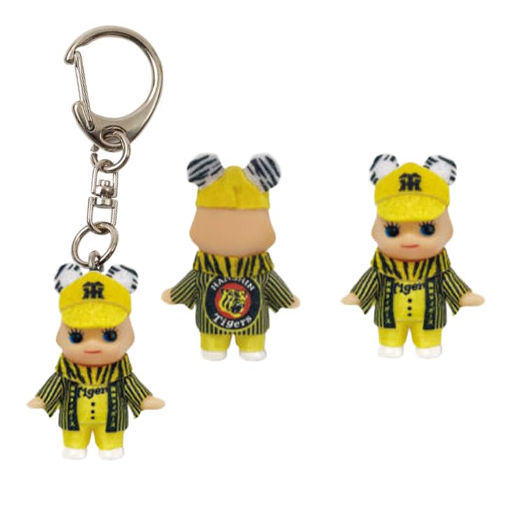 Amazon | 阪神タイガース キューピー おっちゃん キーホルダー | 株式
