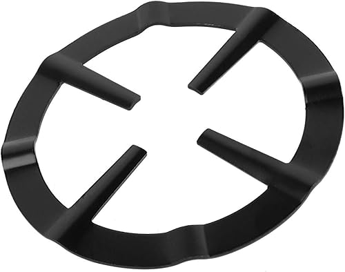 Miniatura 6 de Estante reductor de anillo de gas, estante para cafetera, de hierro inoxidable, ajustable, redondo, para horno, horno, resistente, resistente a