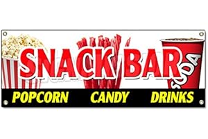 Snack Bar Sign: A Sweet Treat for Your Customers