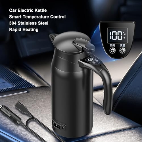 Hervidor Eléctrico para Auto 800ml Acero Inoxidable miniatura 4