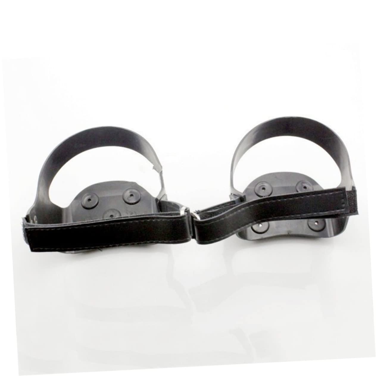 Crampons En Silicone Pour Chaussures De Randonnée Bandes Réfléchissantes 5 Dents Crampons Pour Chaussures