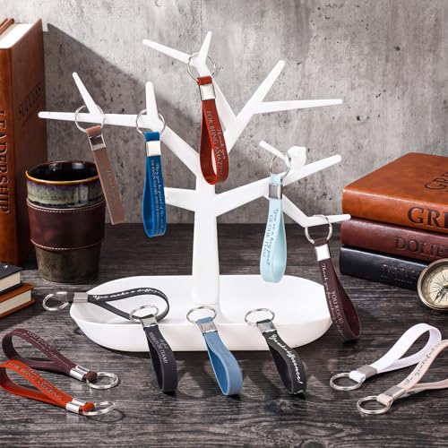 Image of Nosiny 30 Pcs Keychain Appreciation Gift Bulk Back to School Teacher Employee Coworker Inspirational Thank You for Office