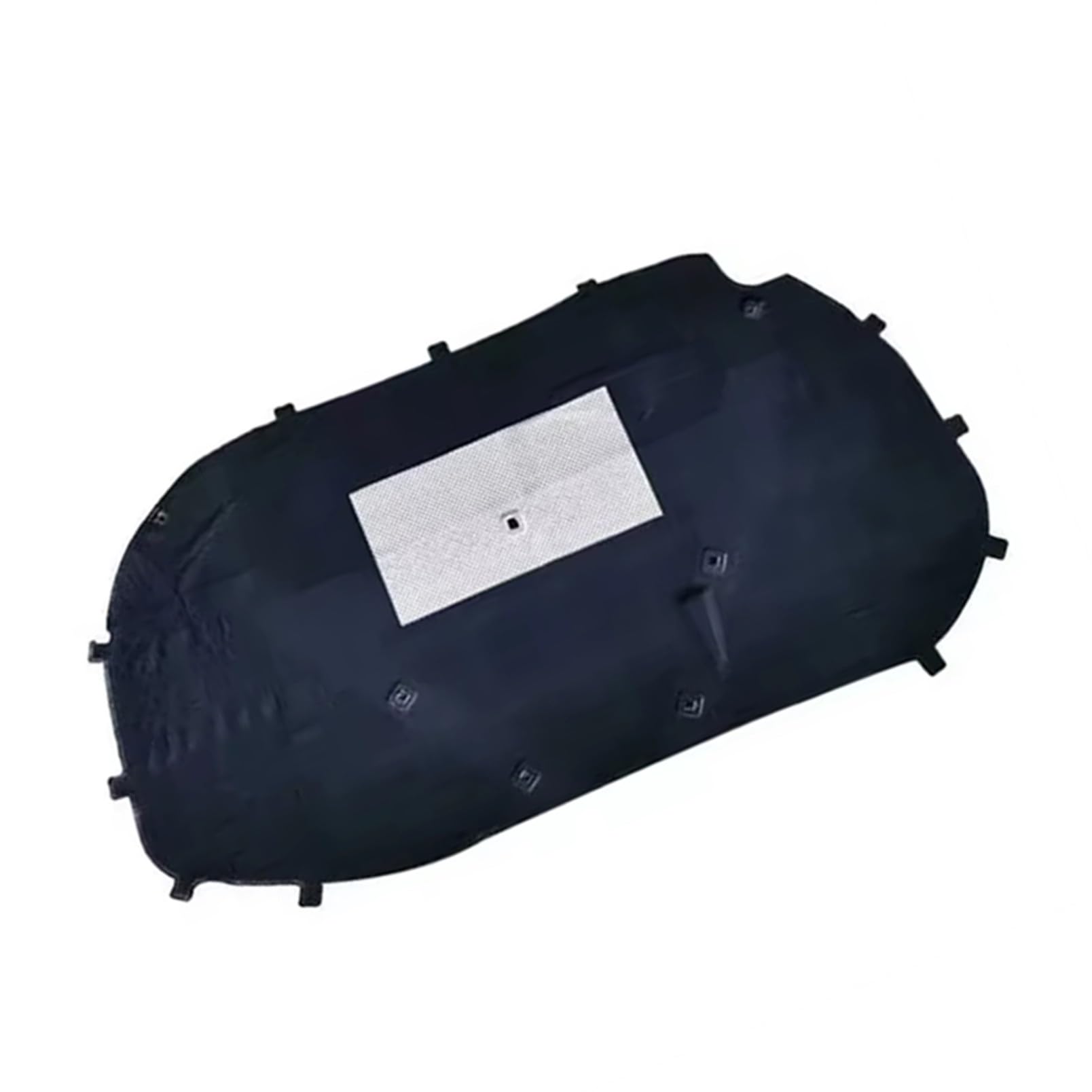 Compatible with VW for Scirocco MK3 2009 2010 2011 2012 2013 2014 2015 2016 2017 Car Engine Hood Pad Sound Mat Heat Insulation Cotton Cover Bonnet Mat(A piece of Aluminum)