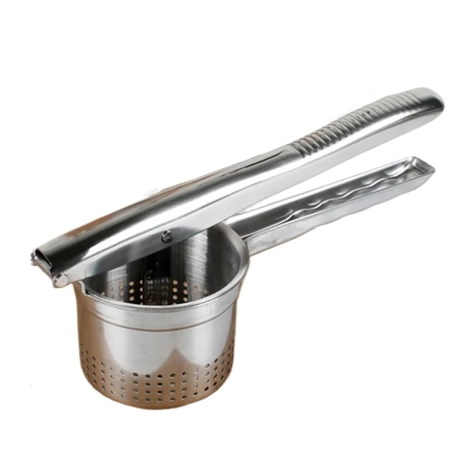 1 Stück Kartoffelpresse, Edelstahl for Kartoffelpüree, Kartoffelstampfer, Küchenhelfer
