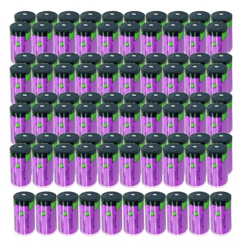 ?? 90 Pcs ??3.6V 19000mAh TL-5930 Lithium Battery for Tadiran iXtra Series Size D(TL-2300), ER34615
