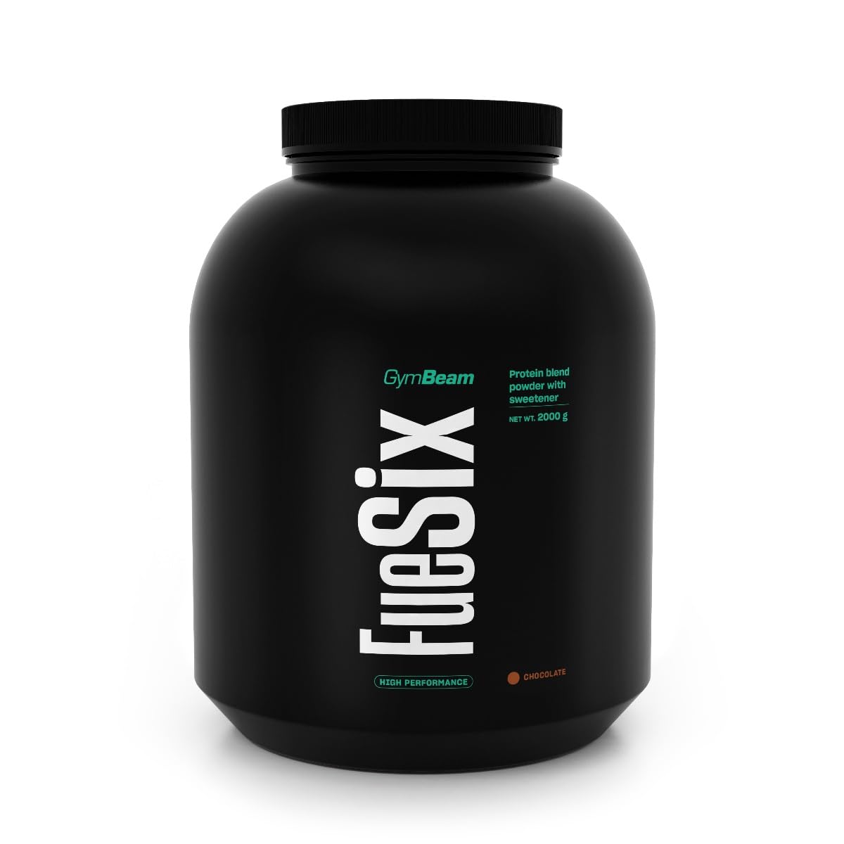 GymBeam FueSix - Complesso Proteico Multicomponente Premium con 6 Proteine di Alta Qualità per Crescita Muscolare, Whey Protein Post Workout, Protein Shake per Atleti e Sportivi, Cioccolato