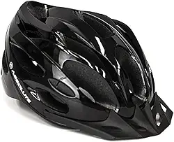 Capacete Ciclismo Absolute Nero com Sinalizador -prata-52-58 cm