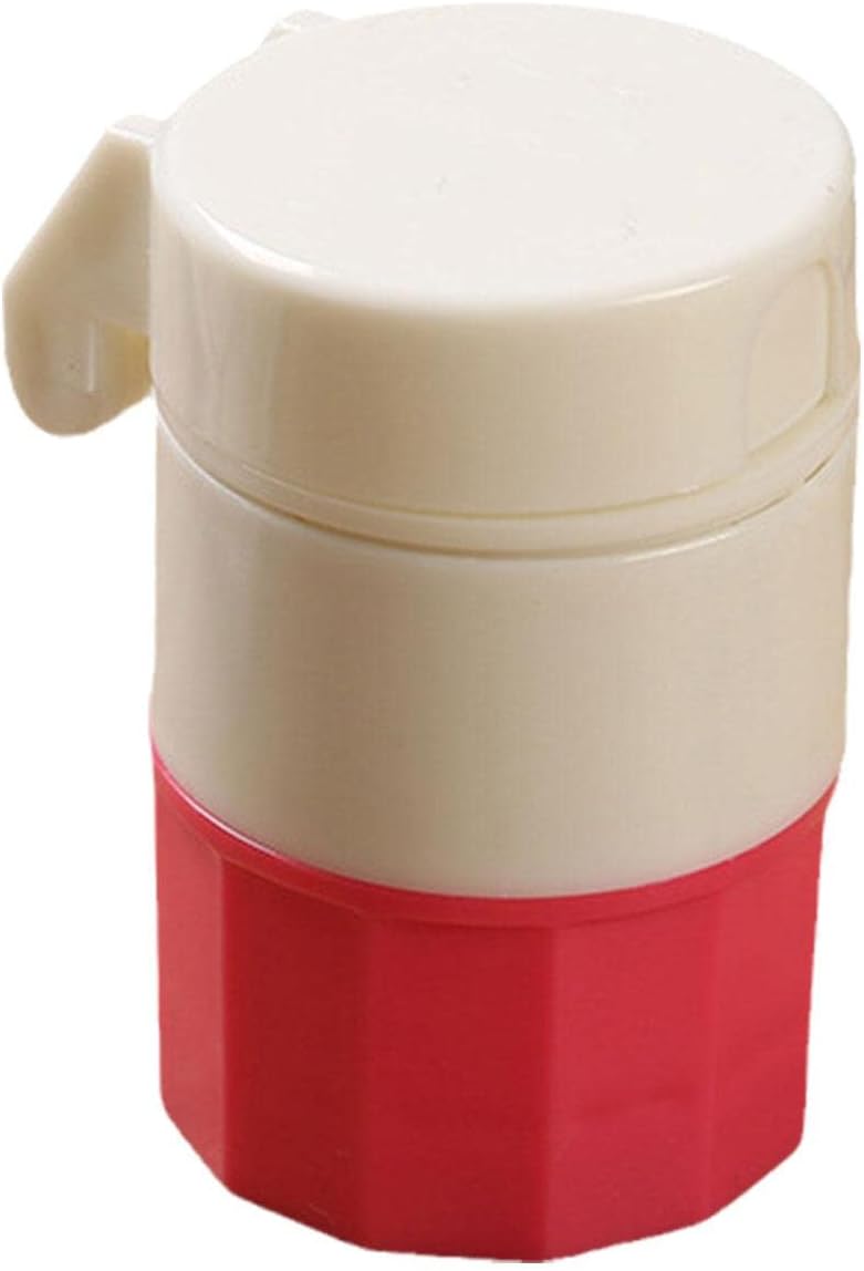 WNPXQNT 4 In1 Portable 4 Layer Grinder Splitter Tablet Cutter Divider Storage Case