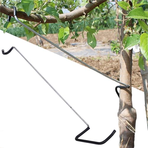 WLSANX Fruit Tree Limb Spreader 10pcs,14inch Branch Puller,New Fruit Branch Spreader Plastic Hose Wrapped Iron Wire Don't Damage Branches,Tree Open Angle Pull Branch Bending Tool