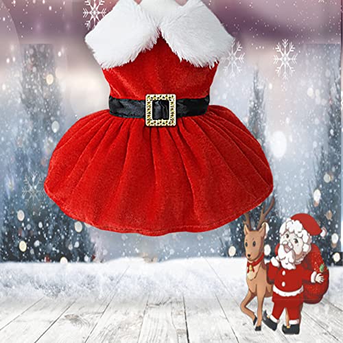 Hidyliu Vestido de Natal para cães roupas de Natal para cães roupas de natal para animais de estimaç