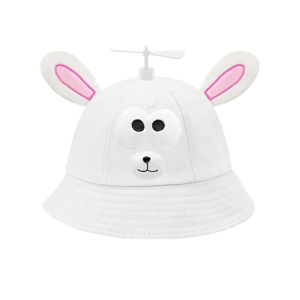 Propeller Hat, Bunny Hats with Propeller,Funny Hats Rabbit, for Adults for Carnival Party Costume Props Party Gift — image 1