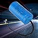 Vikye CD60 Run Capacitor 250V AC 200uF 50Hz/60Hz with Wire Run Round Capacitor for Motor Air Compressor, Compressors and Motors - Heat Resisting, Low Leakage, Low Loss and Low Impedance