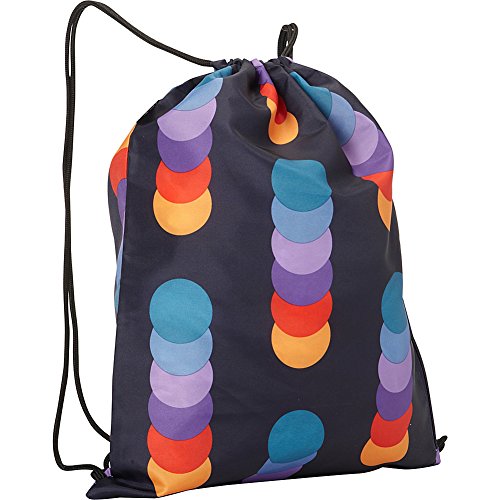 LOQI Geometric Circle Backpack, Multicolor3