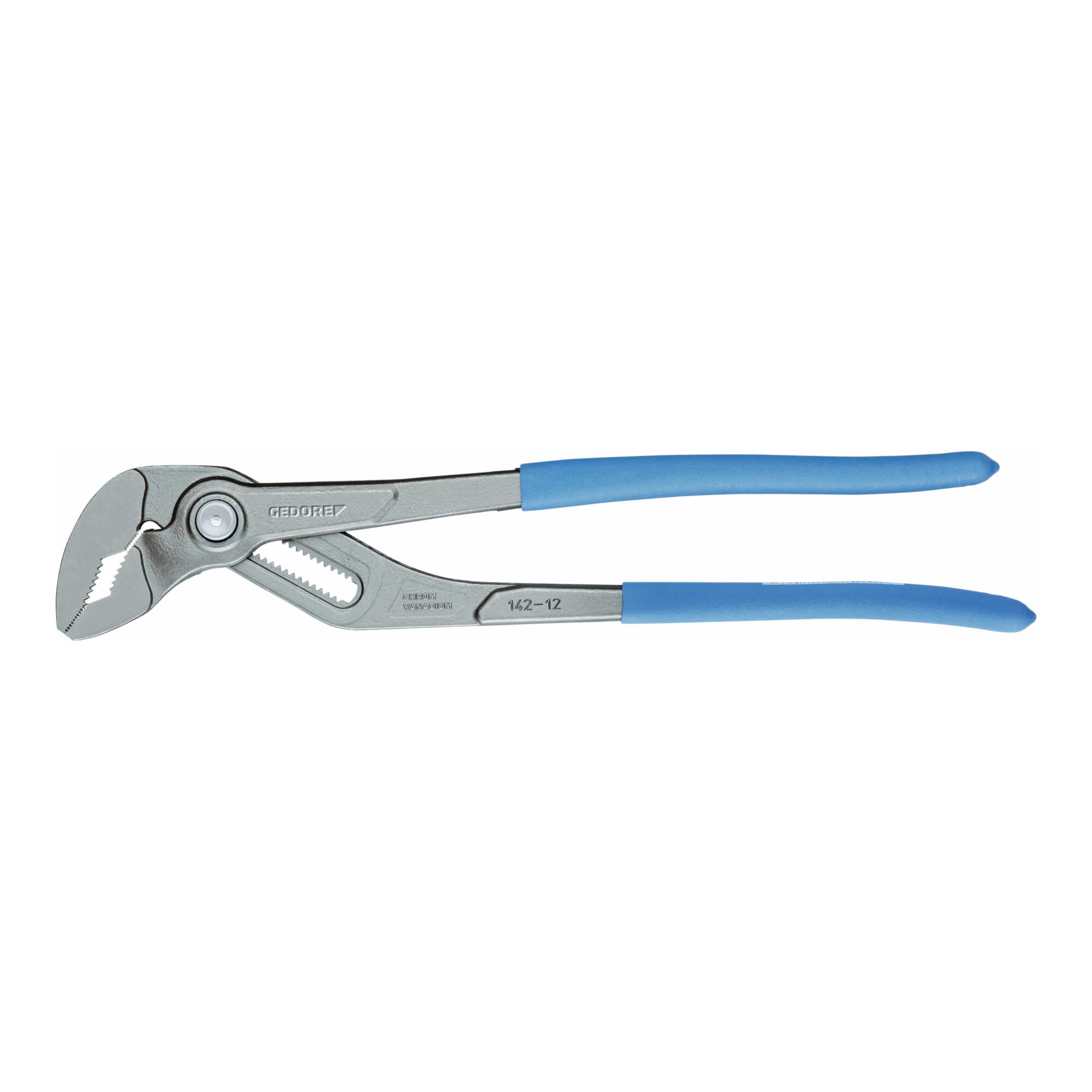 Gedore Blue Water Pump Pliers 12 Inch Adjustable 17 Positions