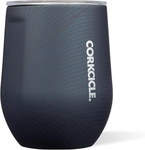 Miniatura 2 de Corkcicle Marvel Captain America - Vaso reutilizable de 12 onzas con triple aislamiento, sin tallo, con tapa y parte inferior de silicona, mantiene