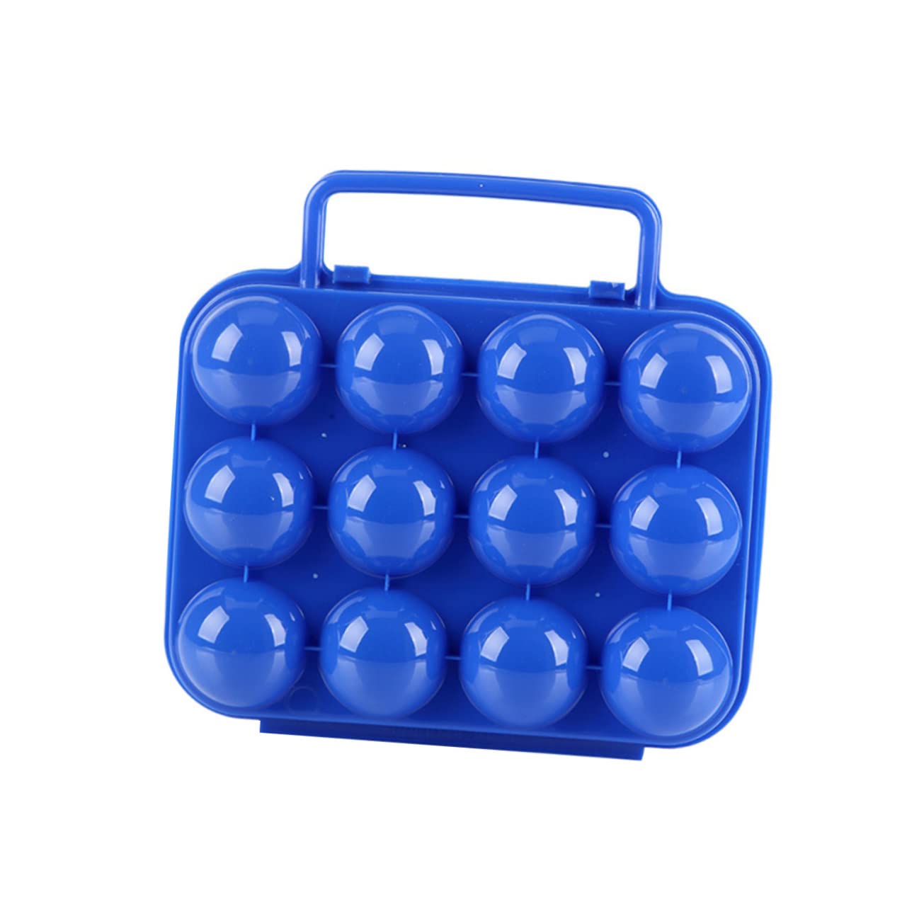 GLEAVI 3 Stücke Kunststoff Träger Schloss 12 Eier Lagerung Box Robust Rack Für Küche Outdoor Camping
