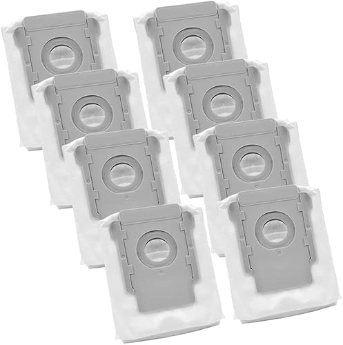 8 Stück Roomba Ersatzteile Zubehör Ersatz Tool Kit für iRobot Roomba i7 i7+/i7Plus E5E6E7 Staubsaugerbeutel Roomba Staubbeutel Ersatzkit Zubehör für iRobot Roomba i7 Staubsauger Ersatzteil Cover