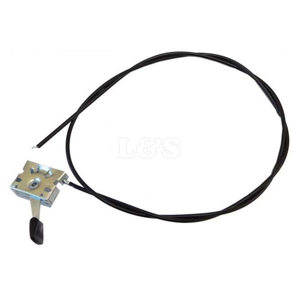L&S Engineers Universal Throttle Cable C/W Lever Assy, Length: 72"