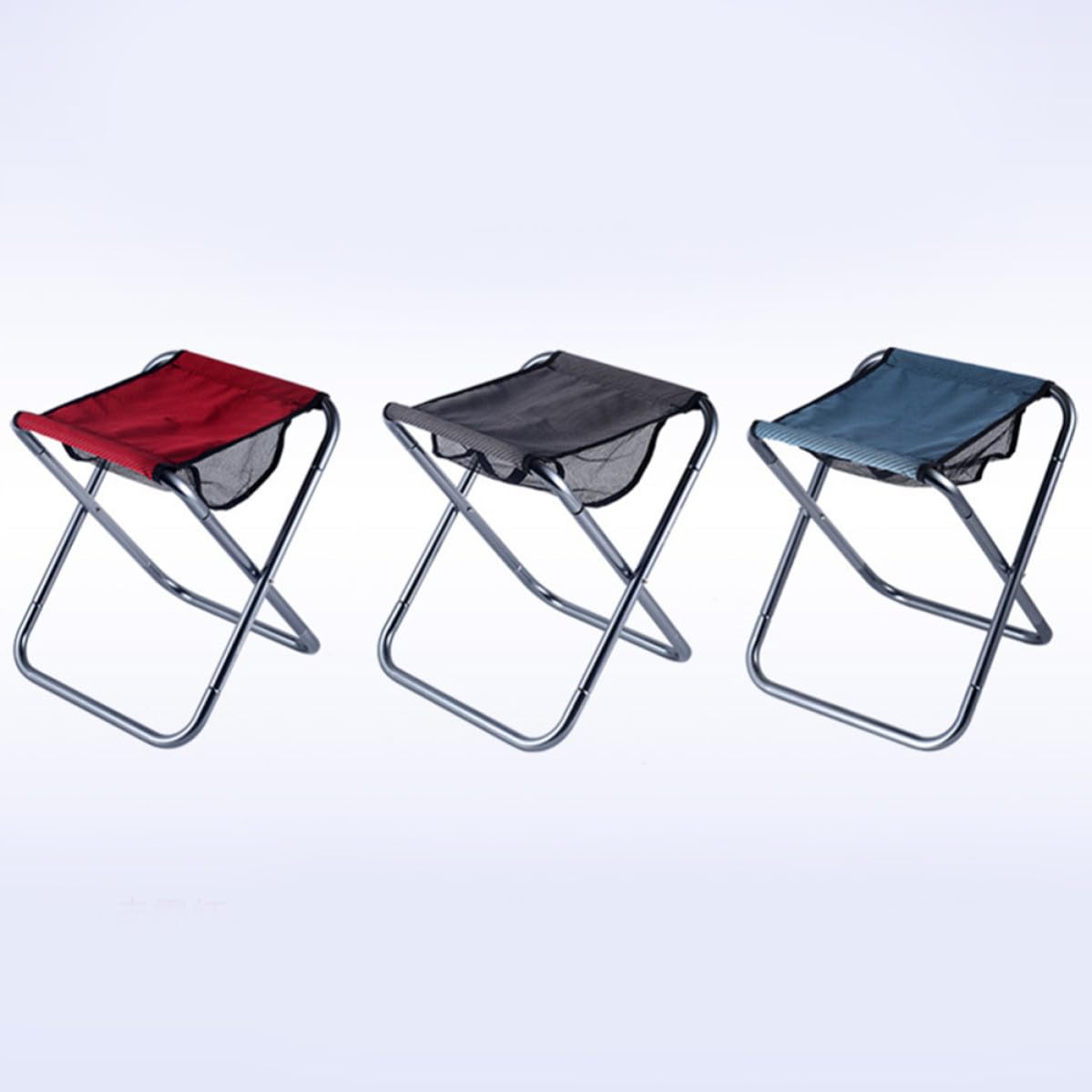 PACKOVE Sgabello Seduta Rinforzata in Lega di Alluminio da Campeggio Pieghevole Leggero e Portatile per Escursioni e Viaggi Outdoor