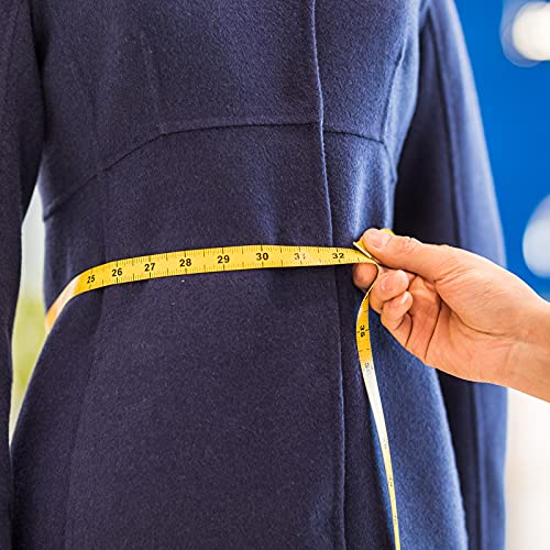 Body Measuring Tape, 1.5m Dual Sided Tape Measure for Body Measuring, Soft Measuring Tape Ruler for Cloth Fabric Tailor and Sewing, Yellow