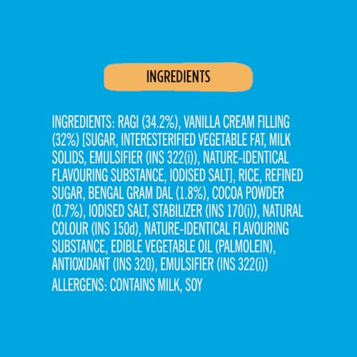 Image of Tata Soulfull Ragi Bites Vanilla Fills, 250g (Pack of 2)