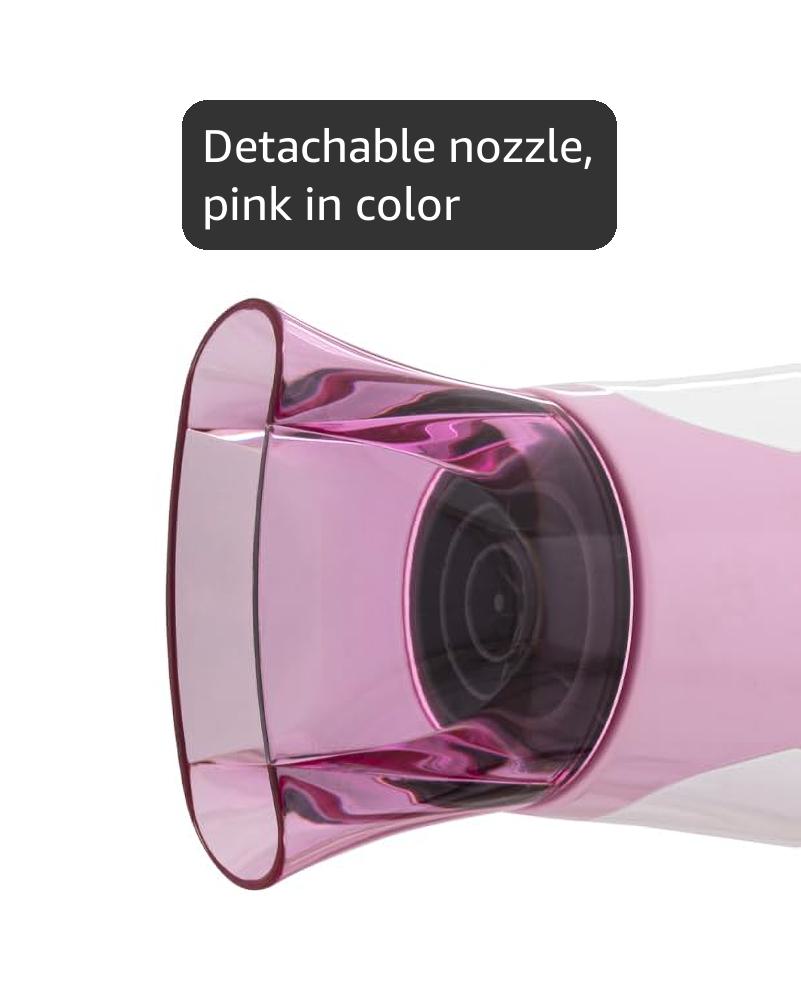 VEGA Blooming Air Foldable 1000-1200 Watts Hair Dryer for Women with Flexible Heat Setting & Detachable Nozzle,Automatic Overheat Cutout,Compact Quick Dry Blow Dryer(VHDH-05),(Made in India),Lavender