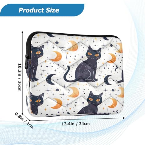 Funda para laptop 13-14 pulgadas con diseño de gatos miniatura 3