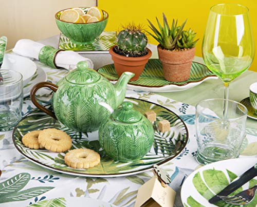 Excelsa Foliage Zuccheriera con Cucchiaino