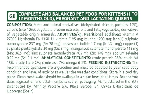 Image of Libra Cat Kitten 1.5 Kg from Affinity Petcare | Premium Kitten Cat Food | Complete and Balanced for Kittens