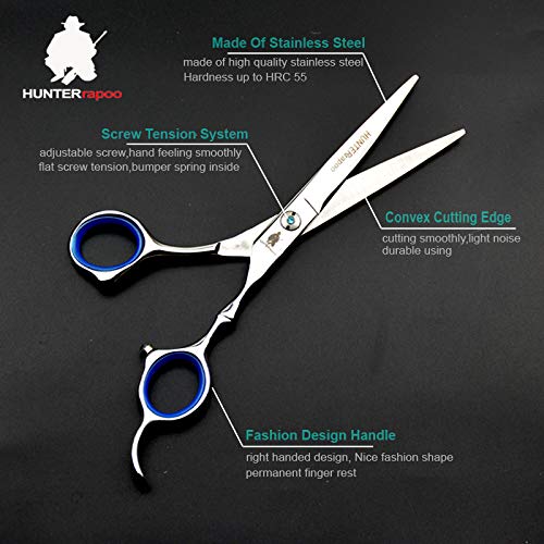 Amazon | HUNTERrapoo (HT9214) 6.0 インチステンレス製 美容師カット