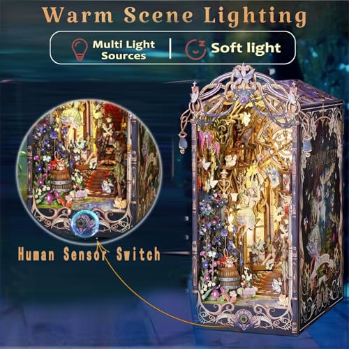 OZJAY Fairy Tale Elves Book Nook Kit thumbnail 3