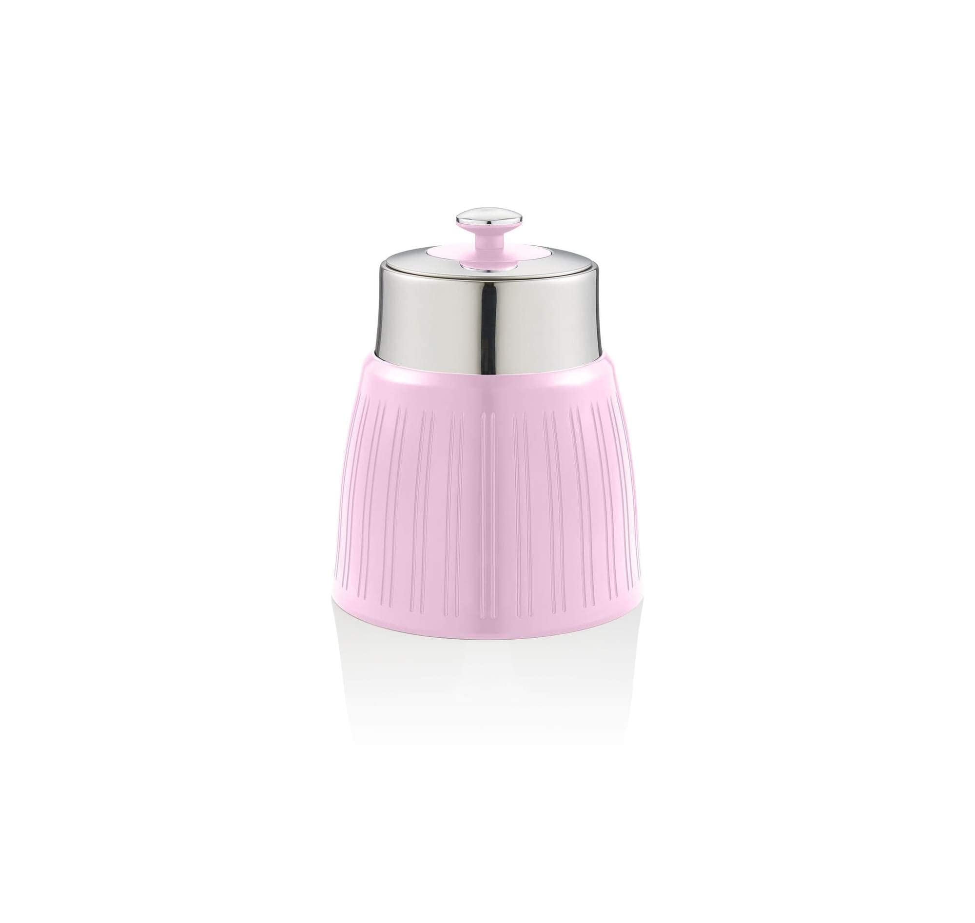 Swan SWKA1024PN Retro Set mit 3 Behältern, Rosa