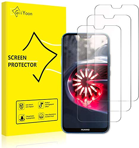 CRXOOX 3 Pezzi Pellicola Protettiva per Huawei P20...